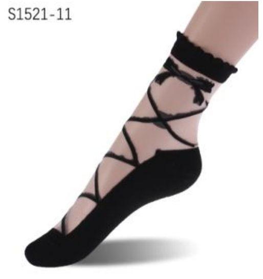 Women Designed Lace Socks