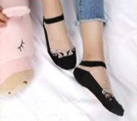 Women Designed Lace Socks