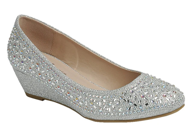 Women dress wedge shoes- Fisher-4 SHooz Club Women dress wedge shoes- Fisher-4 SHooz Club