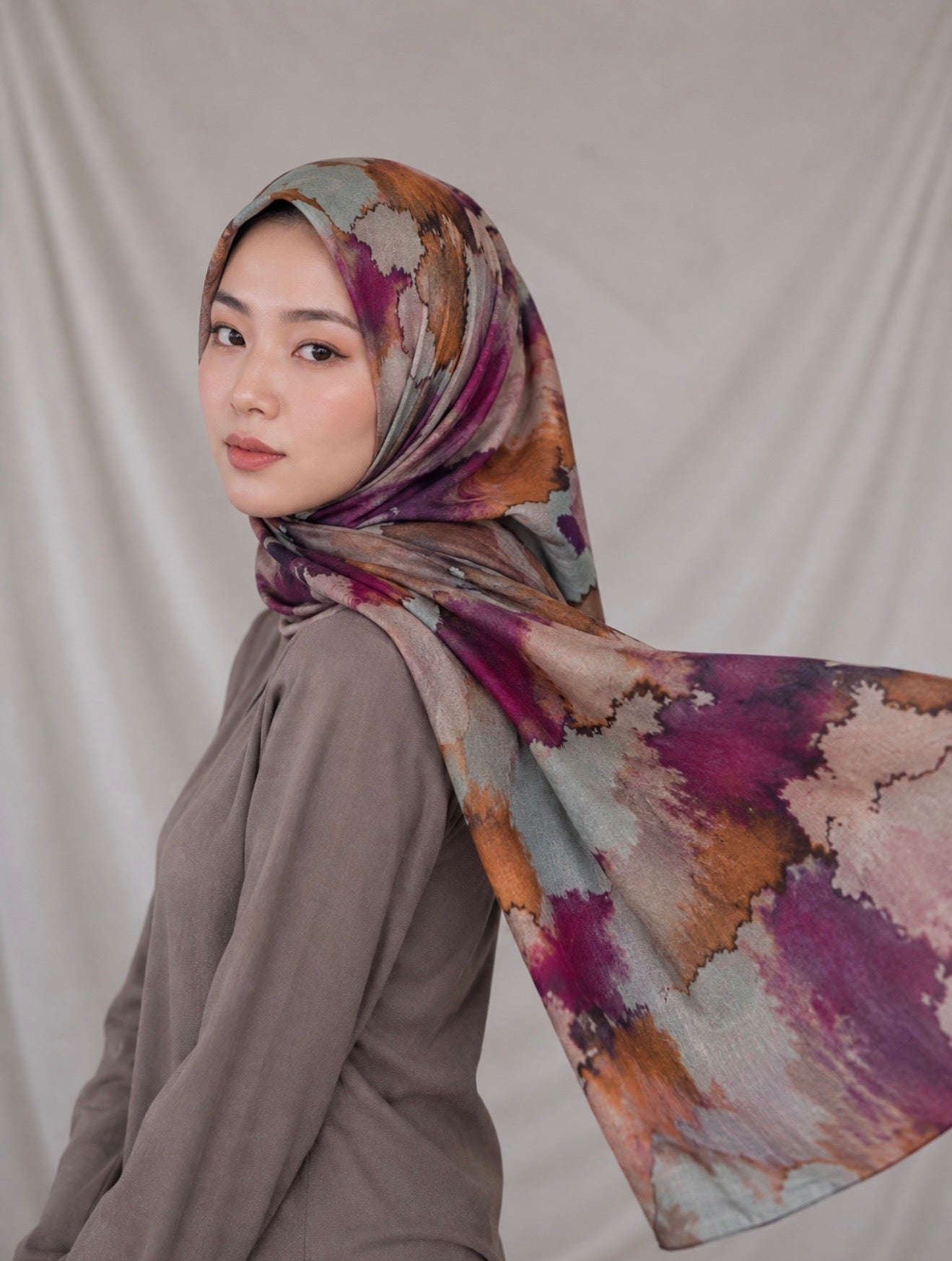 Watercolor Hijab
