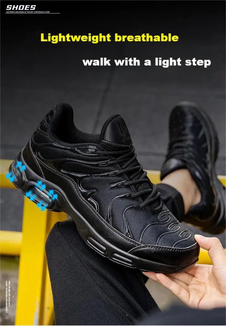 Light and comfortable Safety Shoes (steel Toe).