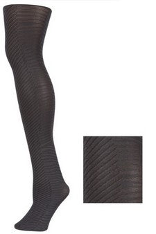 Lady's Zenith Texture Design Fashion Tights (168BL125)