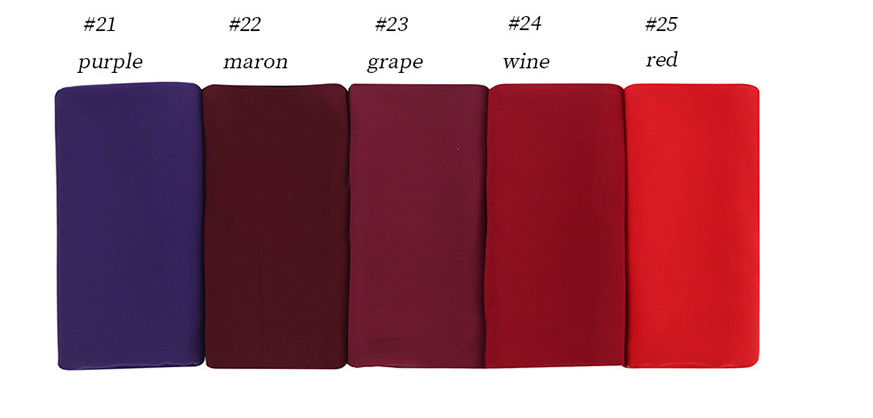 Plain Chiffon Scarves ( حجاب شيفون صافي )