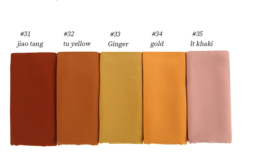Plain Chiffon Scarves ( حجاب شيفون صافي )