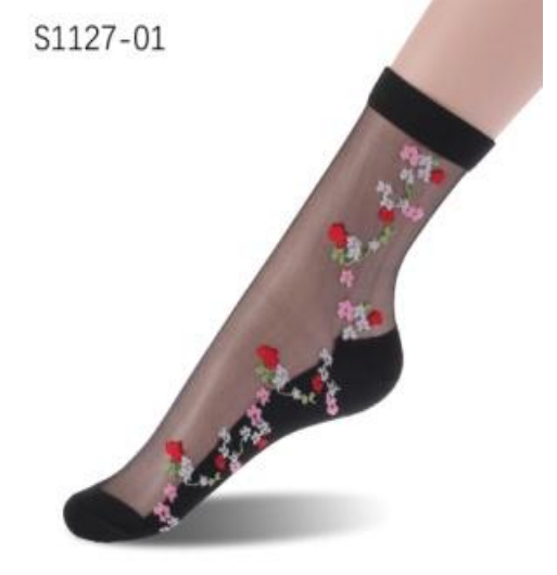 Women Designed Lace Socks