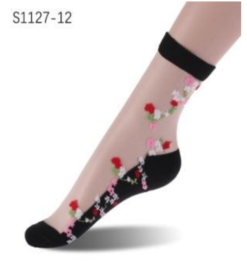 Women Designed Lace Socks