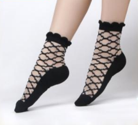 Women Designed Lace Socks