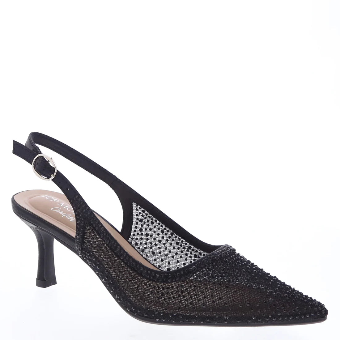 Women's Rhinestone Slingback Heels