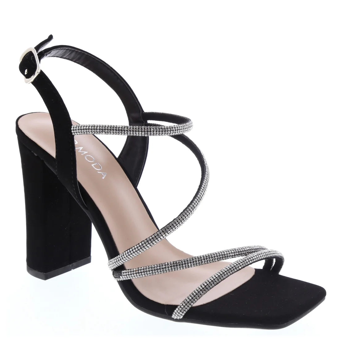 Women's Crystal Strap Heels