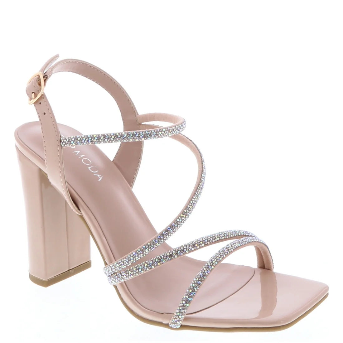 Women's Crystal Strap Heels