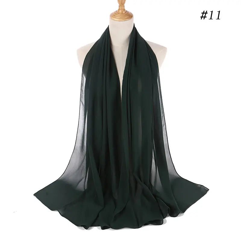 Plain Chiffon Scarves ( حجاب شيفون صافي )