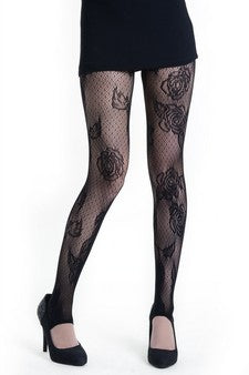 Lady's American Beauty Fashion Designed Stirr-up Fishnet Tights