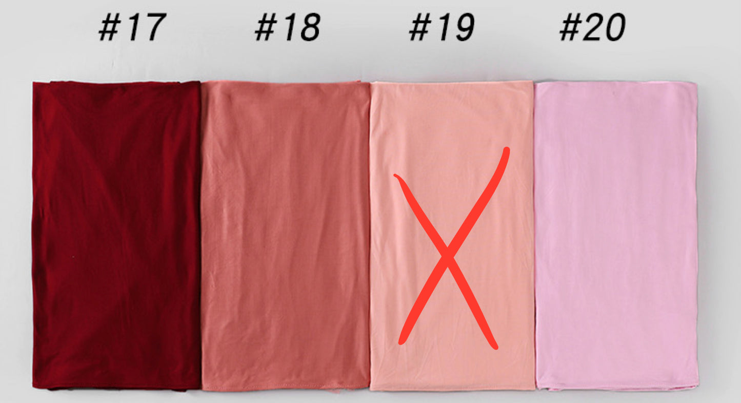 Soft Stretchy Jersey Scarves