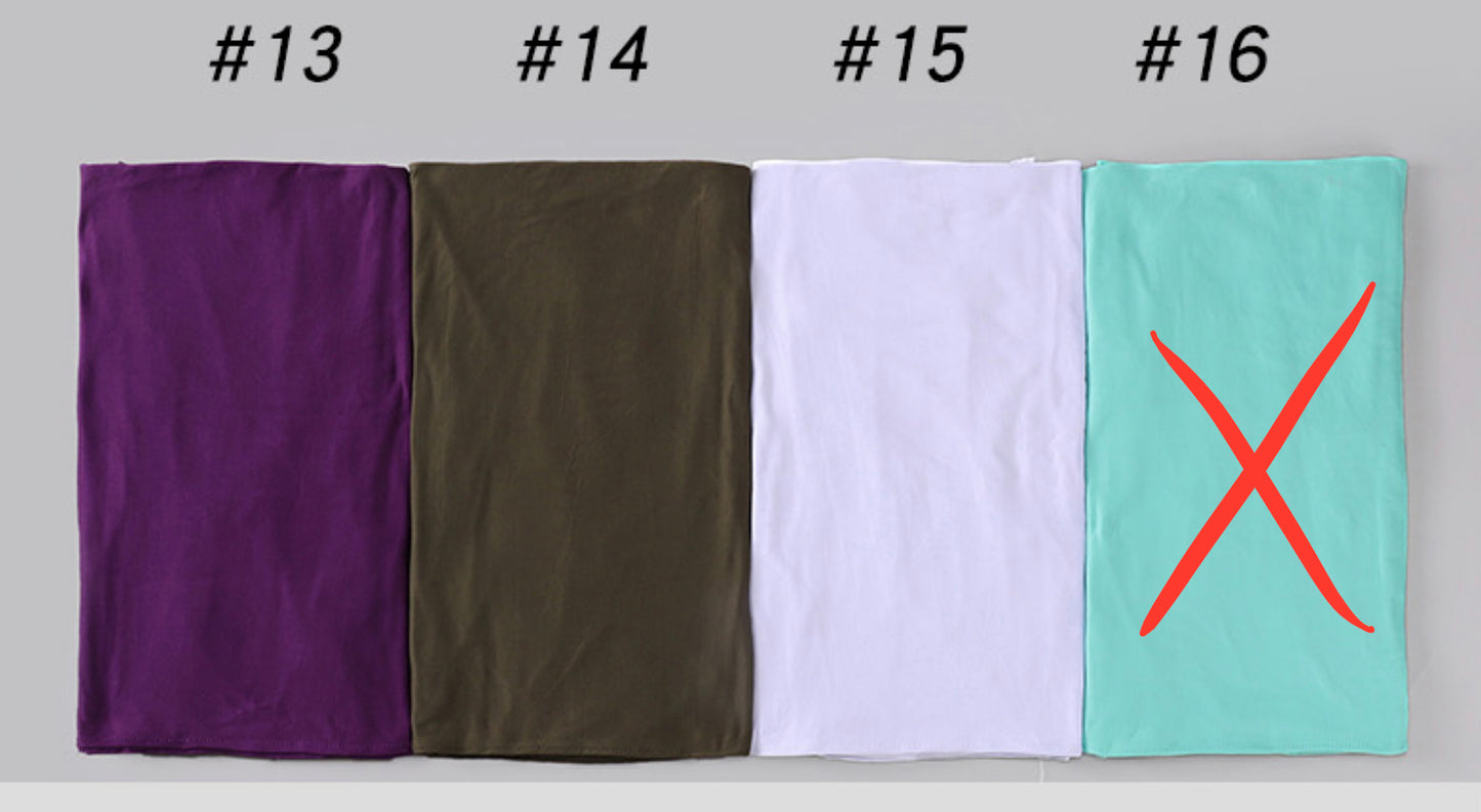 Soft Stretchy Jersey Scarves
