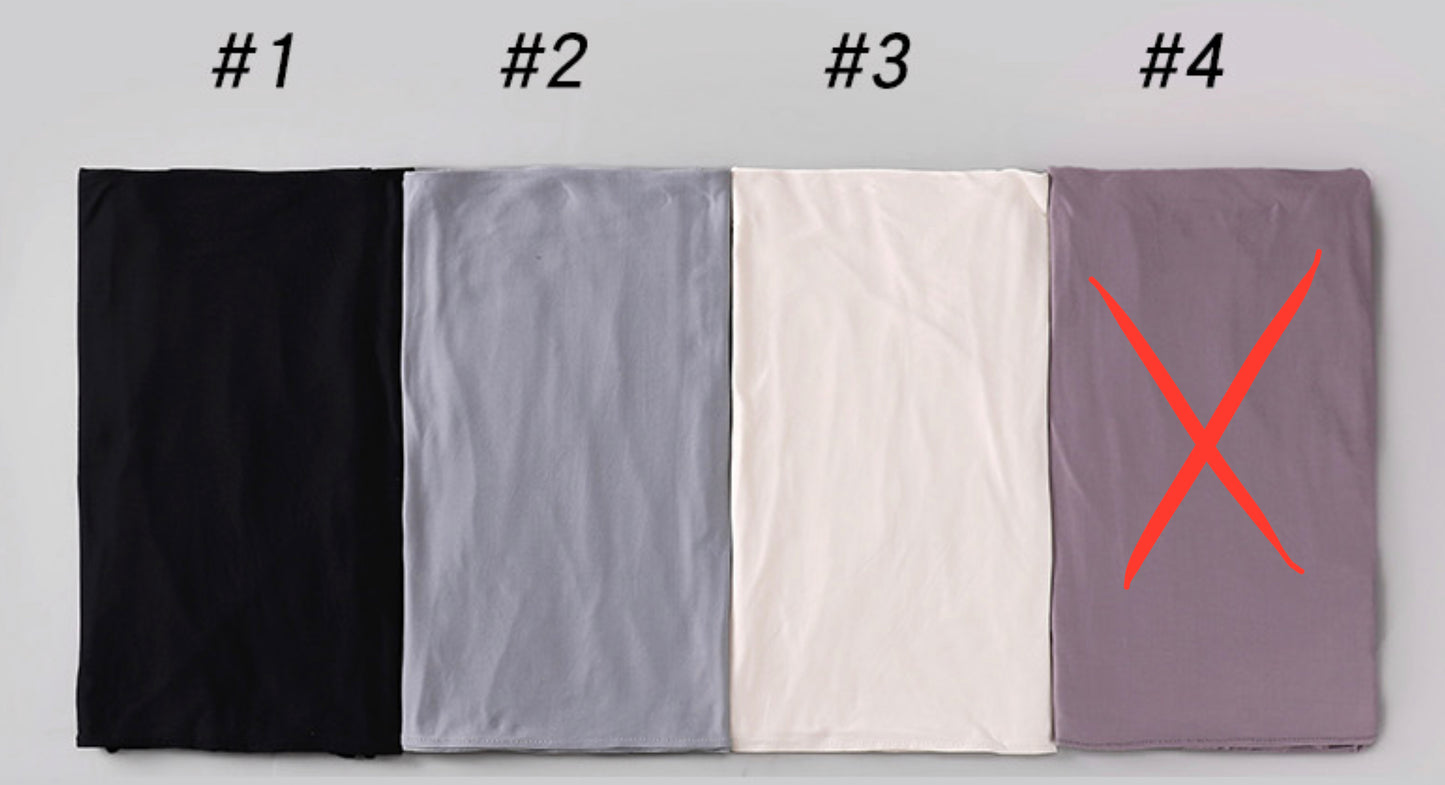 Soft Stretchy Jersey Scarves
